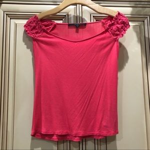 Guess Coral Off-the-Shoulder Top XS